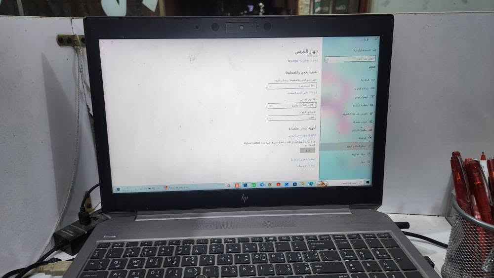 حاسبه hp كوراي ٧ الجيل ٩ للبيع فول مواصفات
مع نظام مبيعات 
برنامج فوتوشوب مفعل مدى الحياة 
برامج مايكرو سوف مفعله مدى الحياة  
مكاني كربلاء
للاستفسار الاتصال *********** كربلاء, العراق

نص مكتوب في الصور:
- حول تتم مراقبة الكمبيوتر وحمايته. راجع التفاصيل في أمن Windows مواصفات الجهاز HP EliteBook 820 G4 QEB18B اسم الجهاز DESKTOP-OJEGPG8 المعالج Intel(R) Core(TM) i7-9750H CPU @ 2.60GHz 2.59 GHz ذاكرة RAM المثبتة ٣٢,٠ غيغابايت (٣١,٨ غيغابايت مستخدم) معرف الجهاز 0E6A427A-F27C-49F6-84F6-66FB10F5A3CC معرف المنتج 00330-52836-43976-AAOEM نوع النظام نظام تشغيل بإصدار 64 بت ومعالج يستند إلى x64 القلم واللمس لا يتوفر لإدخال باللمس أو بالقلم لجهاز العرض هذا نسخ إعادة تسمية هذا الكمبيوتر مواصفات Windows Windows 10 Pro الإصدار الإصدار 22H2 تم التثبيت في ٢٩/٠٧/٢٠٢٥ بنية نظام التشغيل ١٩٠٤٥,٦٤١٦ Windows Feature Experience Pack 1000.19062.1000.0 تجربة
- HP EliteBook 820 G4 QEB18B
- DESKTOP-OJEGPGB
- Intel(R) Core(TM) i7-9750H CPU @ 2.60GHz 2.59 GHz
- 32.0 غيغابايت (31.8 غيغابايت مستخدم)
- 0E6A427A-F27C-49F6-84F6-66FB10F5A3CC
- 00330-52836-43976-AAOEM
- نظام تشغيل بإصدار 64 بت، ومعالِج يستند إلى x64
- لا يتوفر إدخال باللمس أو بالقلم لجهاز العرض هذا
- Windows 10 Pro
- 22H2
- ‏٢٠٢٠/٠٧/٢٥