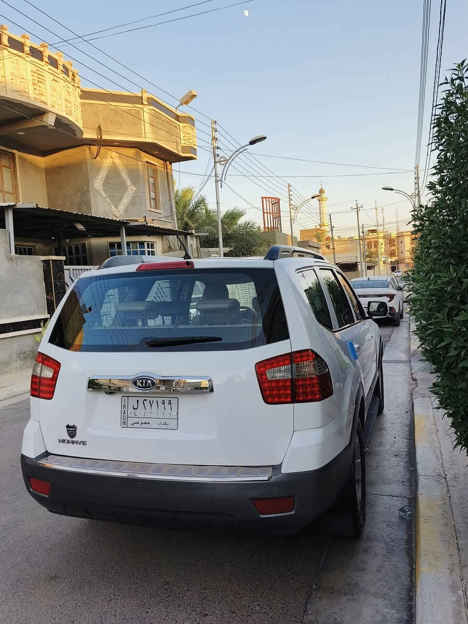 السلام عليكم
كيا موهافي ٢٠١٢ السيارة  فول مواصفات 
بصمه 
فورويل 
زراق 
سلايت 
كشنات جلد 
دبل كشن كهرباء 
فول تحكم استيرن 
تدفئه تبريد كشنات 
حساس اصلي 
كاميرا خلفية 
١٠ ايرباك 
لايت زنون
بكلايتات لد 
نشرات ابواب 
سيارة تو وي 
محرك ٦ سلندر ٣٨٠٠
ويل ١٨ ويل كب 
دشبول زنون 
ستيرين كهربائي 
رقم السيارة بغداد 
سنوية تاريخ الانتهاء ٢٠٢٩
مكان  السيارة - الانبار-  الفلوجة . 
السعر خاص
رقم الهاتف 
***********
☐ ***********

