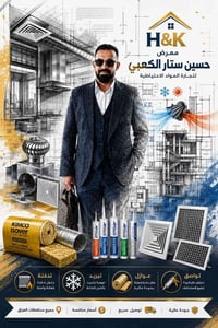 🔥 حسين ستار ألكعبي… حلك الأمثل لكل احتياجاتك!  من التبريد والتهوية إلى...