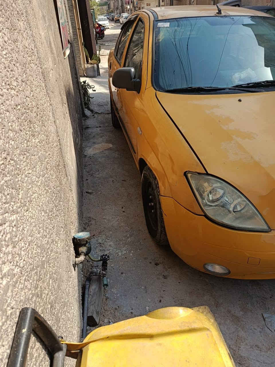 السلام عليكم طيبه 2017  السياره بسمي مكينه كفاله التبريد شغال الصدر نص عمر الجاملغ الايمن مضرر والبنيد شي بسيط  مكاني بغداد الحريه السعر 38 وبيهه مجال ***********
