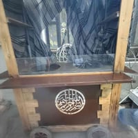 عربانة البلبي • واجهة خشب • مكلن بصره