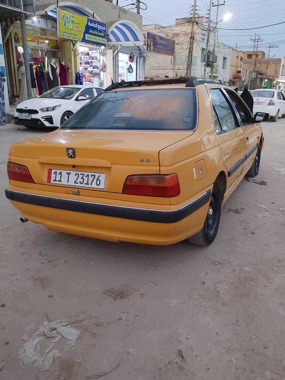 رقم بغداد • مكينة وكير • تايرات جدد