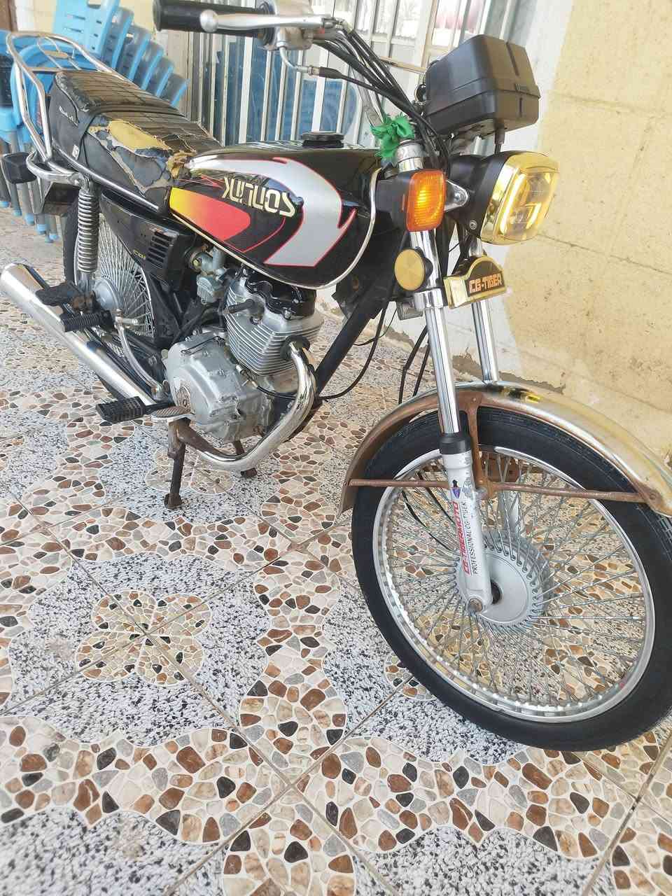 سلام عليكم دراجه للبيع تايكر موديل 23 اوراق اصولي السعر 450 ‏‪وبيها مجال مكلف بنشر هاذه رقم صاحبها ‏‪***********‬‏
