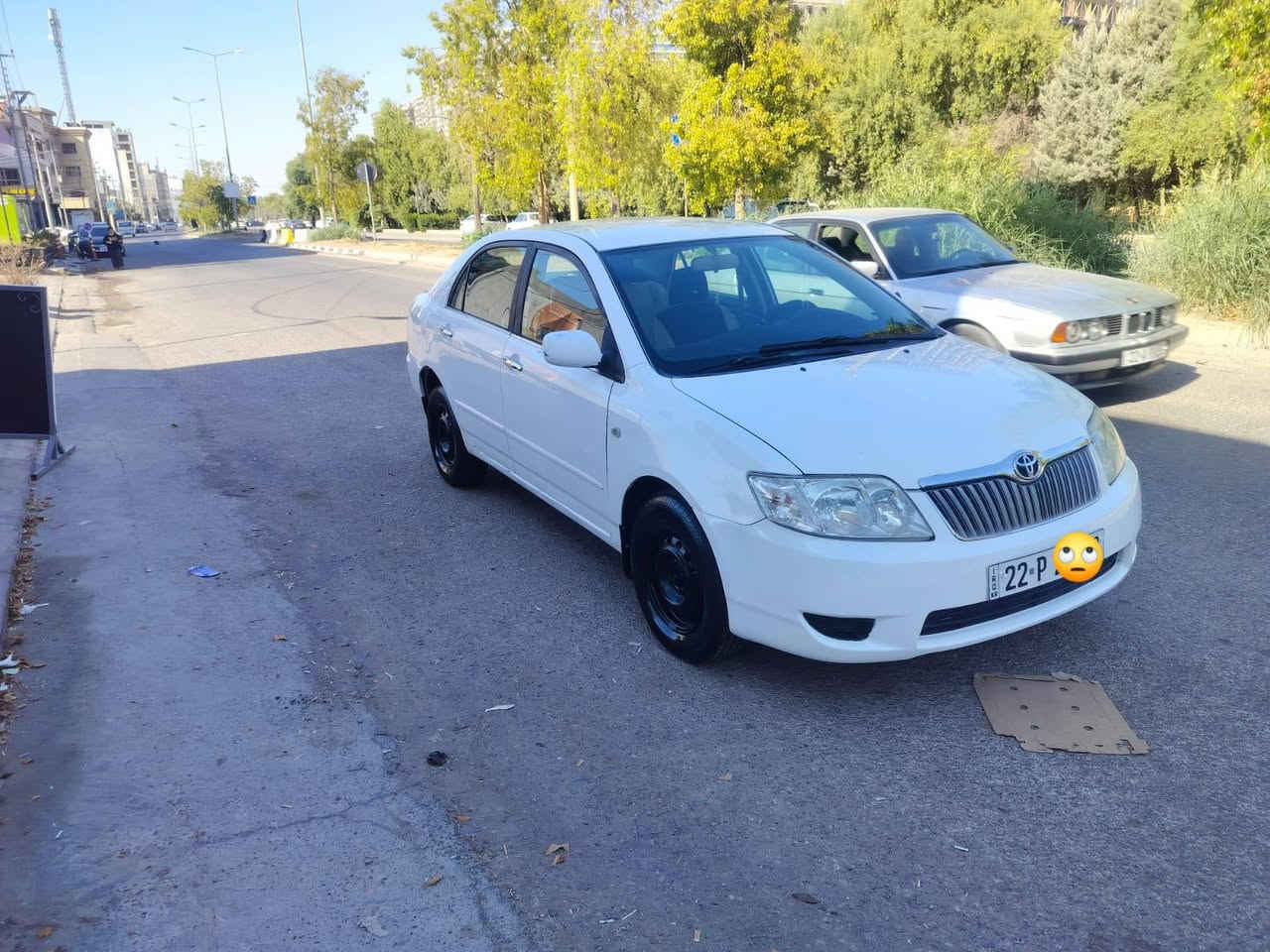 مكلف بل نشر لا اطب خاص 👉
كورله موديل 2004 لون ابيض شرعي يبيعلك
رقم اربيل جديد سنويه 31 هزه 27شهر ال 8  محرك 18 بي نفخ كير توماتيك  نمره واحد بي عته 
صبغ ٥ قطع بدون دواخل شرط ابيعلك احزام 
تبريت ثلج تتفيه نار دوشمه جديد طخم كدام وره جديد طخم تايات جديد مشط استيرن جديد اوياله عادي جديد جام كدام جديد سياره شرط جكوج مابيها دواخل السعر 75 بي مجال شي بصيط 
*********** بي واتساب 
***********
