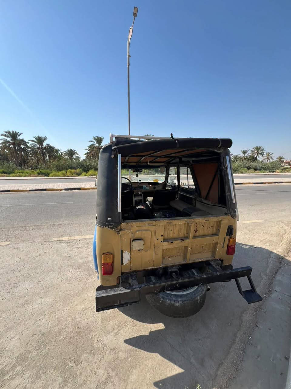 مكلف بلنشر
واز 88  بدون 

سياره  معمره من كولشي 

مكينه لاتنقيص ولاتبخير كير وتماتيك جديد مبدل قبل اسبوع  شاصي  جديد كله جديد  اكسن روسي 4دسكات قبل فتره حورتهن دسكات الخلفيه تخم تاير قبل سبوع شاده   جعمقه روسي  خفيفه سياره مثل ماجاي شوف صوره بل منشور  ربع ماذب عليه سياره كبل الشارع   

الاستفسار *********** شراي يتصل لحد يكسر بسعر

وبل عافيه عله يأخذه
