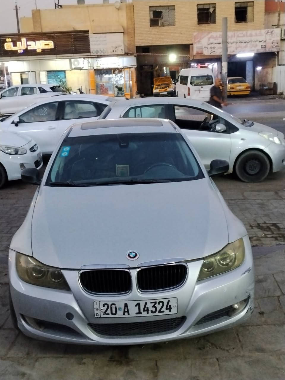 سلام عليكم بي ام الوحش  بيع او مراوس حجم 325 ///E90 ///موديل 2009 فول مواصفات رقم ديالى بااسمي انكليزي تبريد قطعتين ثلج  كير محرك جدد وين ميعجبك اطلع بيها الاي محافظه كير 3 وضعيات عادي اوتو سبورت كشنات كهرباء ميموري 3 وضعيات سلايت تشغيل بصمه حادثها جاملغ خلفي عكس السايق وبيها 3 فطع صبغ السعر 85 بيها مجال قليل عنوان بغداد حي الشباب وره البياع ***********

