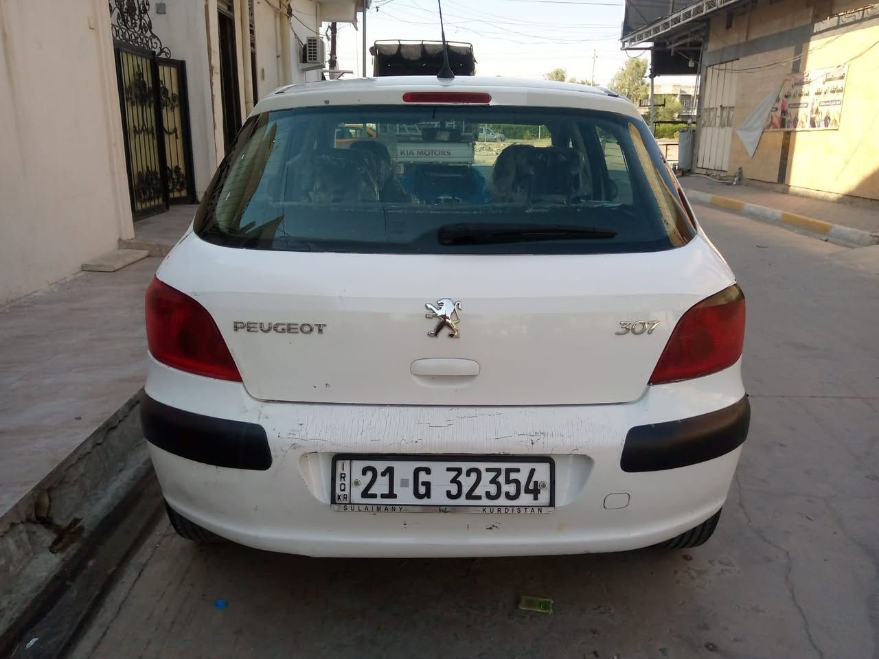 بيجو ٣٠٧موديل ٢٠٠٥ سياره جاهزه محرك وكير وحداديه تبريد رقم سليمانيه سنويه جديده بسمي مكانه بكركوك *********** سعر ٤٩ورقه بيه مجال للطيبين بيه باب سكن صبغ
