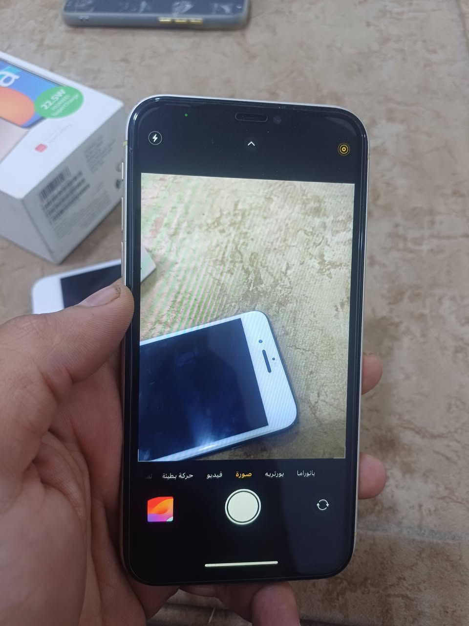 ايفون XR ٦٤ • ايفون 8 بلص ١٢٨ • شاشة وبطارية اصلية