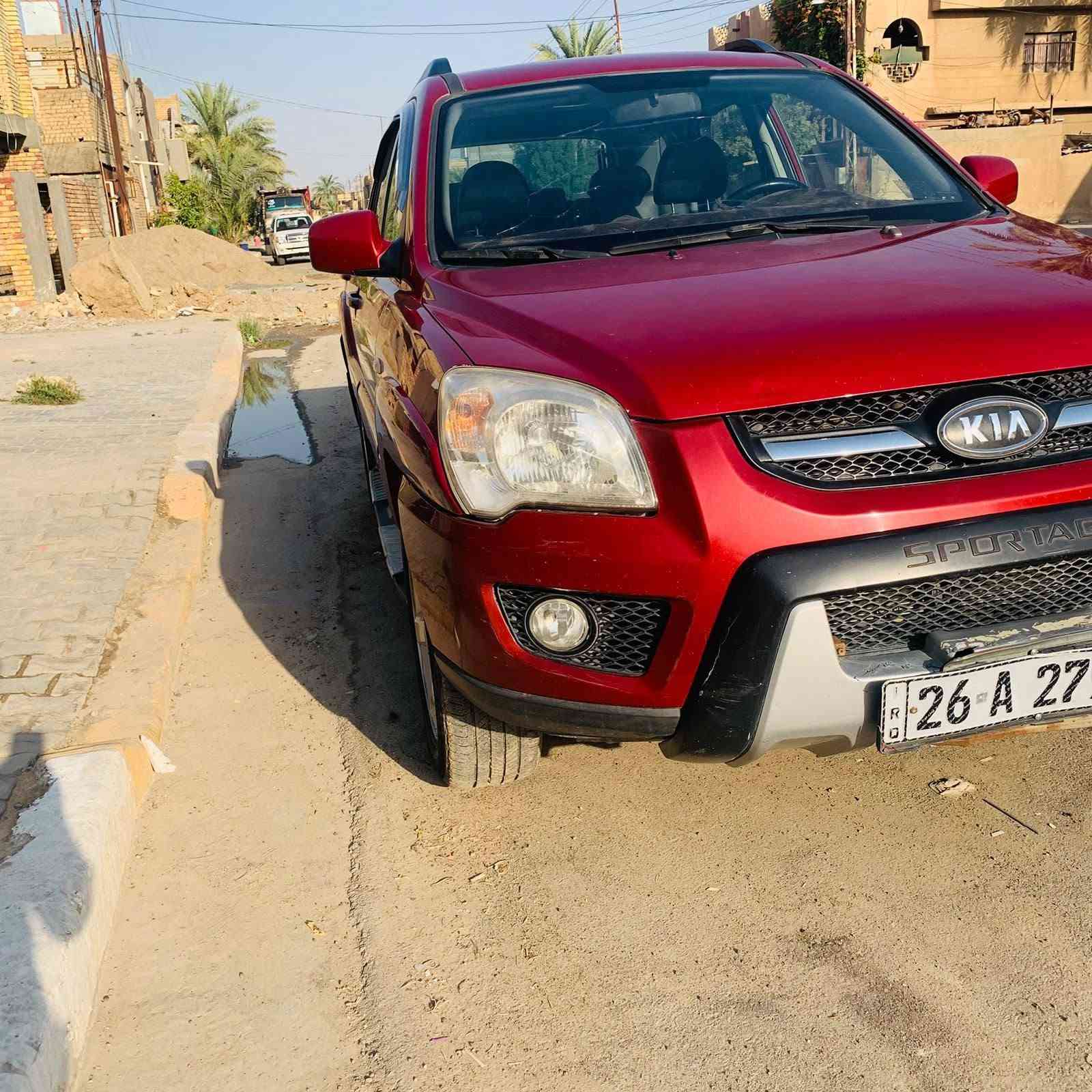 السلام عليكم
سبورتج موديل 2009  سياره جديده على وضع شركة مكفوله كفاله عامه  من كلشي. سياره محرك ٢٠٠٠ دوش  ماشيه ١٥٣ الف
 السعر  ١١٢ $ وبيه مجال
 ***********
