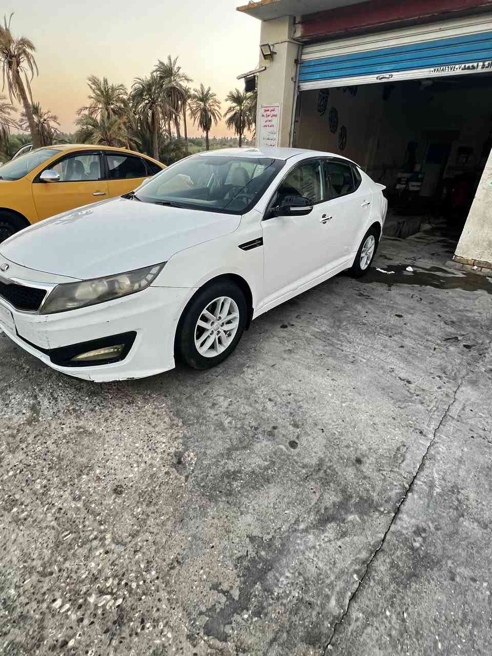 سلام عليكم اوبتيما للبيع فقط جاهزه لسياره موديل 13 امريكي حادثها جاملغ جهت السايق وبنيد رقمها بصره ارعيها يمي مكاني ناصريه مركز الاسكان تبريد شغال بس يفصل سياره جاهزه سعر 95 وبيها مجال  ستفسار اتصل ع الرقم ***********
