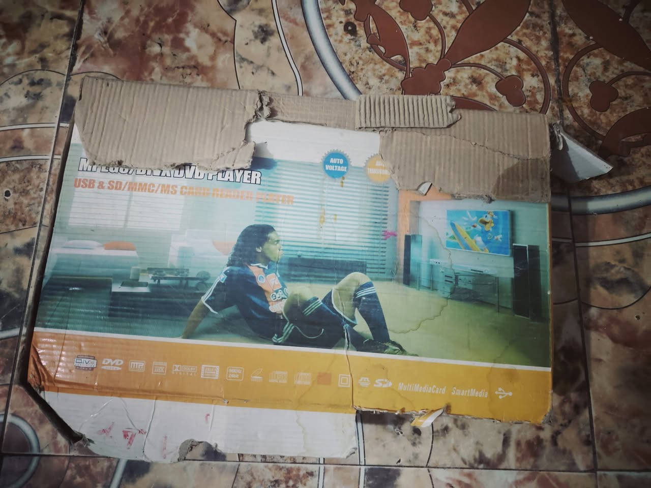 تلفزيون كسر باكيت • نضيف • ديفيدي شغال