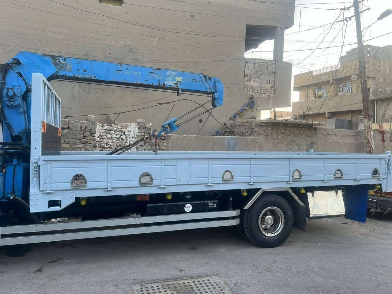 سلام عليكم كرين البيع رقم بغداد نكليزي مديل 97 
مكينه 80 عادي شاصي ستة وربع بلادي كرينه  إفكس 
كرين مكفول من فطر شاصي مكفول من فطر  المكان 
بغداد مدينة الصدر رقم الهاتف ***********
