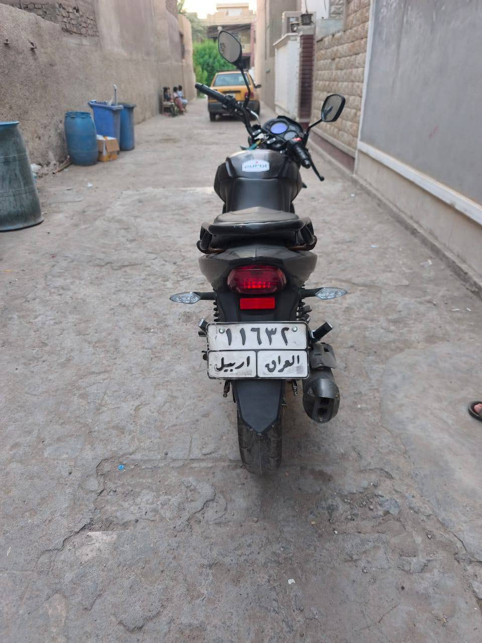 دراجه اركي 200 مرقمه رقمه اربيل سنويه بااسمي رايده مليونين و300وبيه مجال *********** تواصل هدا رقمي عنواني بغداد الدوره
