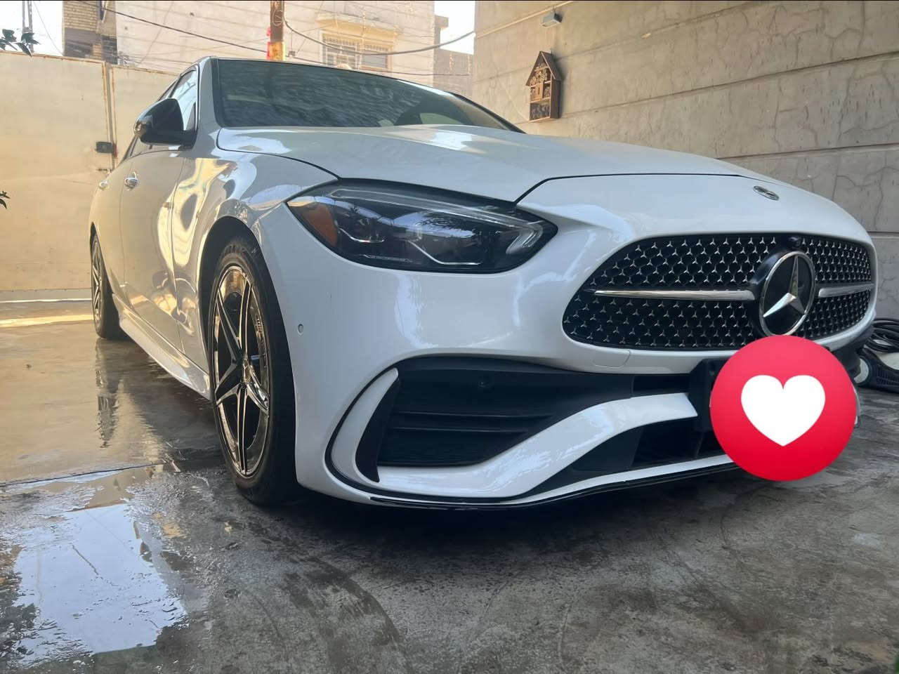 مرسيدس C300 نايت ادشن للبيع  موبايل ***********
وارد أمريكي الموديل: 2023
Amg. كت كامل بلادي مالته 
 • المواصفات:
 • فتحة سقف بانوراما 
 • خمس كاميرات
 • رادارات محيطيه
 •فورماتيك
 • دشبول اسود صاج
 • داخل اس كلاس 
 • مقاعد AMG اسود
 • ماشية:40 الف 
 • محرك 4 سلندر تيربو – اقتصادي وقوي
 • بصمة أبواب 4
 • تسخين كراسي أمامية 
‎ • انطمة قيادة (eco,comfort,sport,sport+,individual)
 • نظام حفظ وضعيات الكراسي (Memory Seats)
 • كراسي كهرباء
 • مرايات كهربائية تطوي
 • رادار بالمري
 • رادار تثبيت سرعة
‎ • ستيرن تدفئة
 • تحكم ستيرن وقيادة ذاتية
 • شاشة كبيرة ايباد 
 • نظام ملاحة (Navigation)
‏ • Apple CarPlay & Android Auto
 • نظام صوتي Burmester
 • إنارة داخلية ملونة (Ambient Lighting)
 • نظام مراقبة النقطة العمياء
 • رادار أمامي – تنبيه تصادم
 • نظام تتبع المسار / تنبيه الخروج من المسار
 • كاميرات 360 درجة + حساسات أمامية وخلفية 
 •لايتات LED
 •نظام ركن السيارة سمارت 
 •ويل AMG 
 • تبديل ناعم – كير قوي
 • السيارة نظيفة كلش
 •
