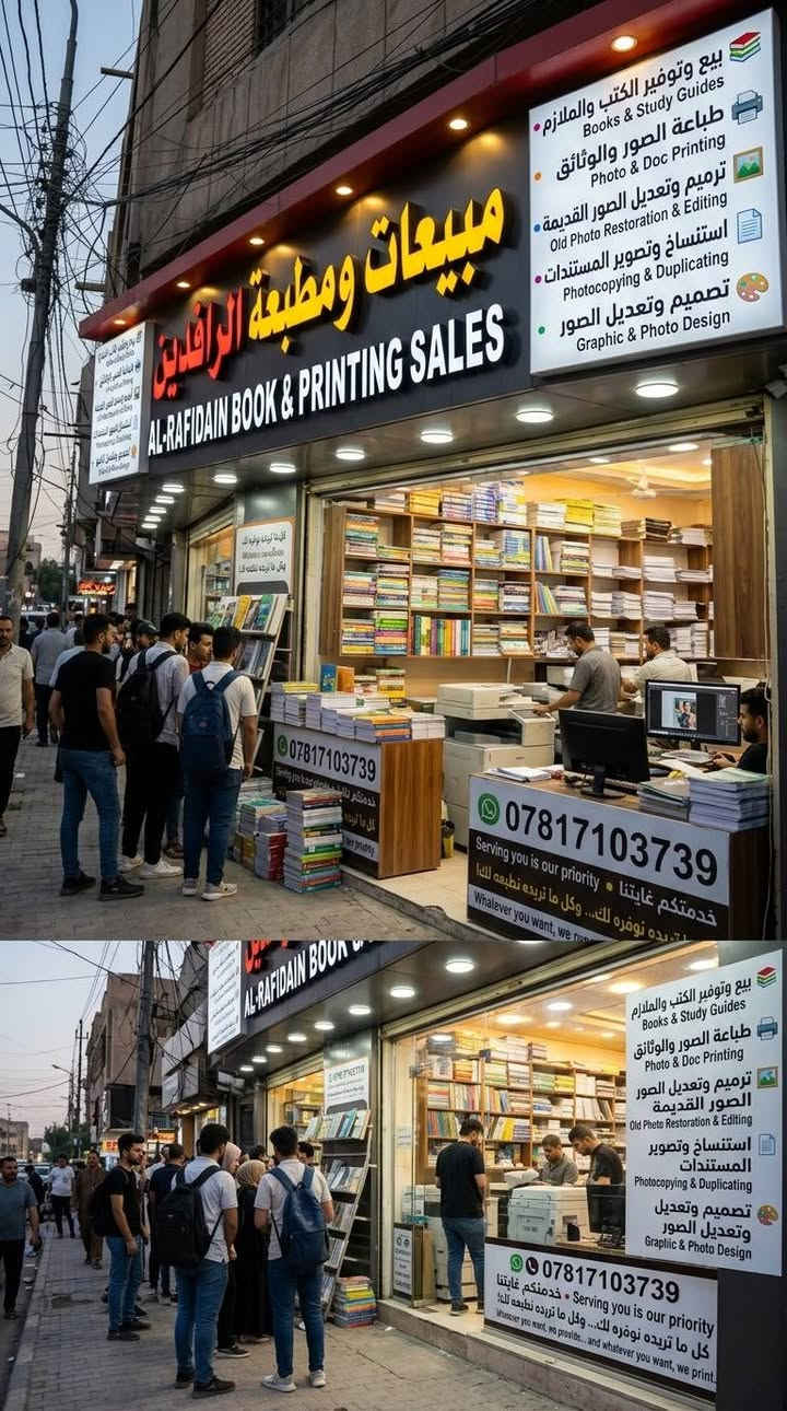 طباعة صور • كتب وملازم • ترميم صور