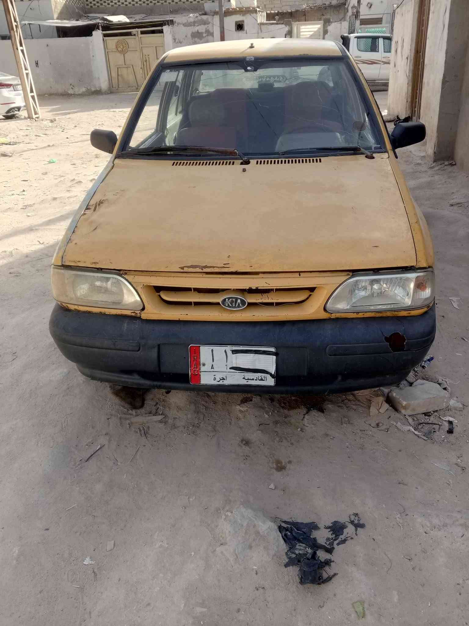 سايبه للبيع سياره شغاله 
صاحبه بل دوانيه ماواصله ابيع عل اهل وضع هاذه العنوان نجف سياره جاهزه سعر ب6 ورقات ونص ***********
