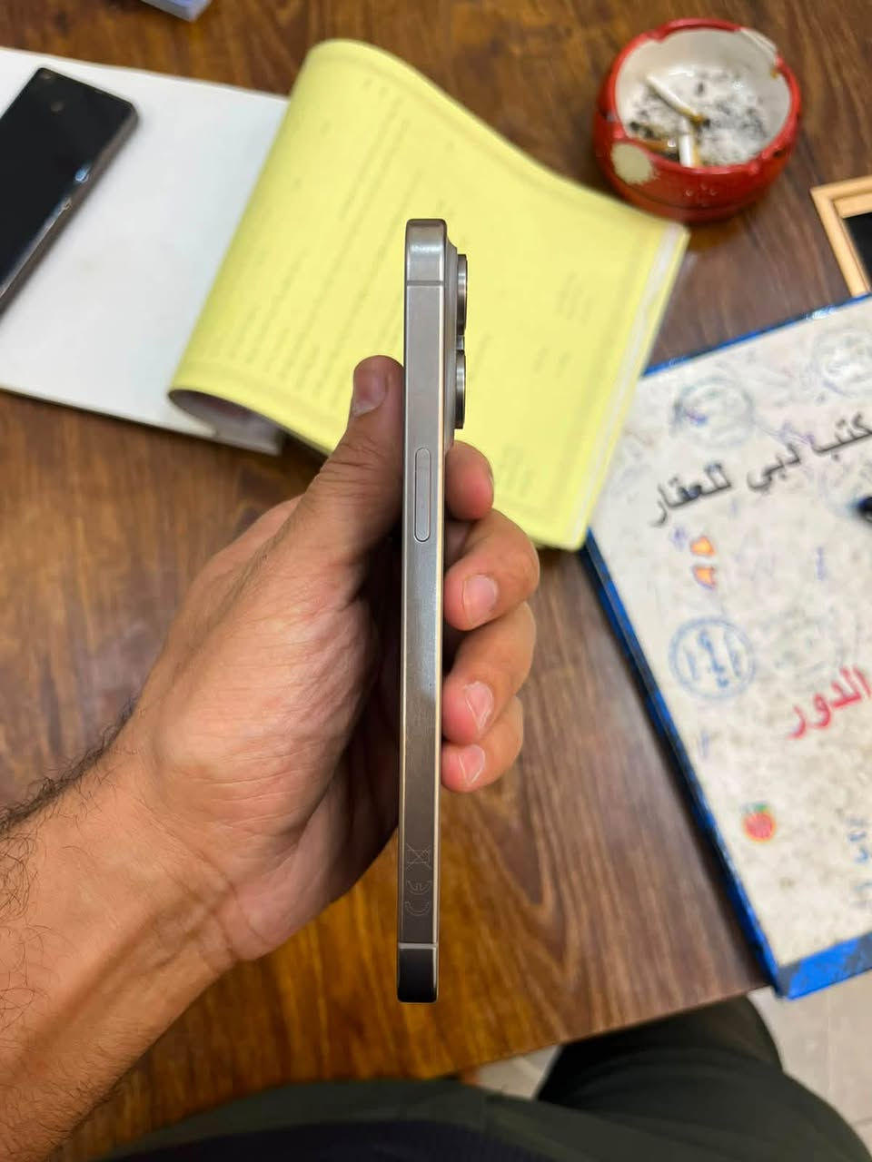 ايفون 15 برو ماكس ضمان ماستر شرق اوسط
بطاريه 87 الجهاز ممفتوح وشخط مابي 
السعر مليون و50 
العنوان بغداد الحسينيه
***********
