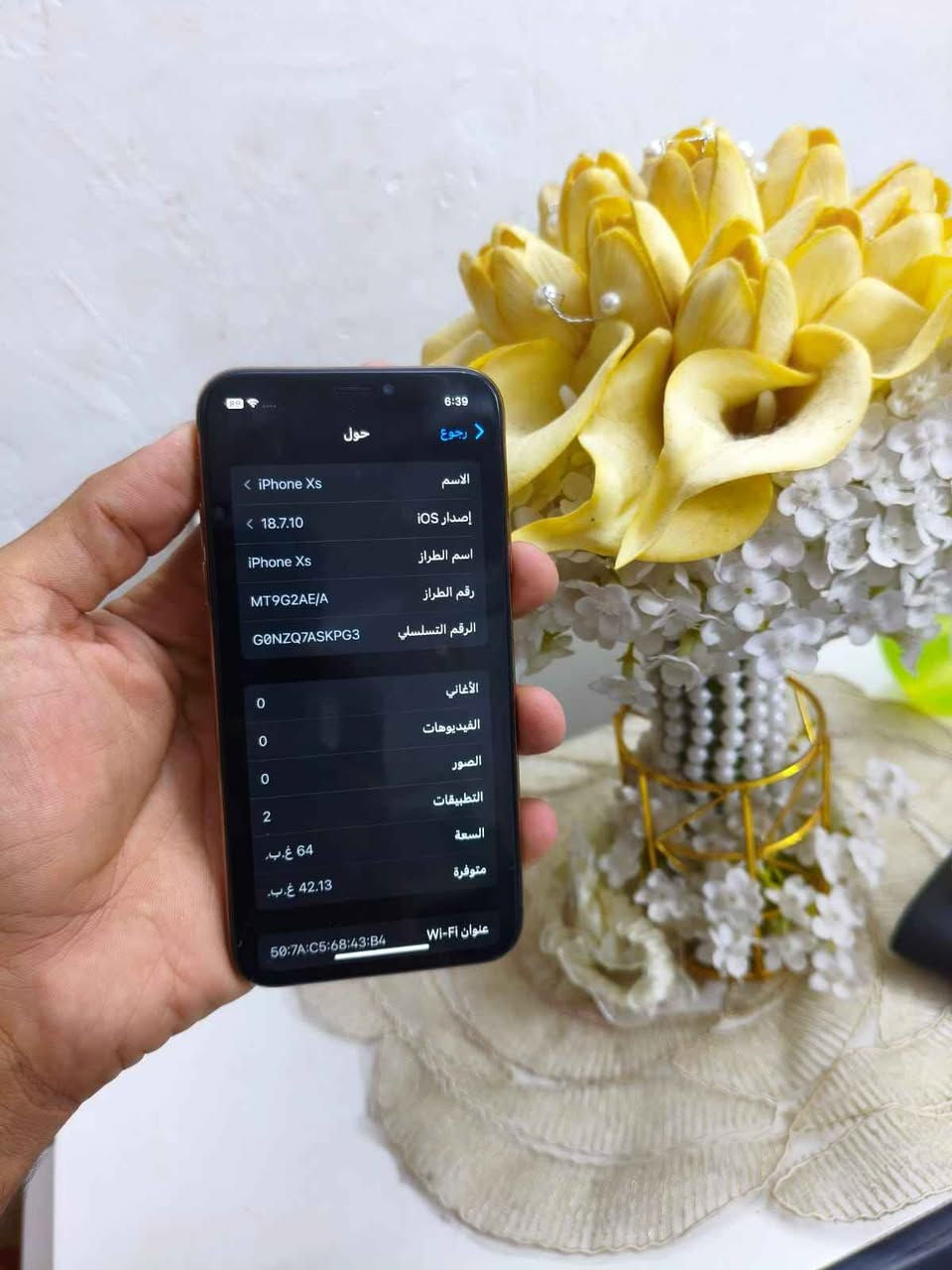 آيفون XS • ٦٤ • بطارية ٨٢٪