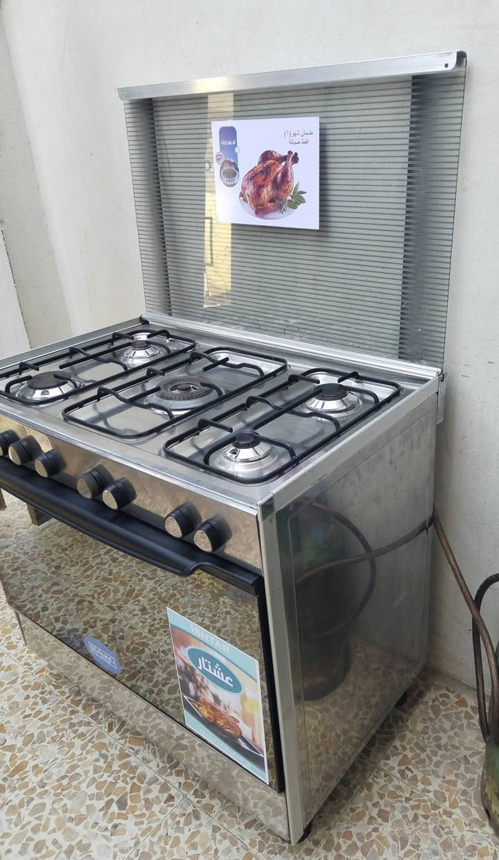 طباخ عشتار مصري خمس مستعمل نظام بوري فرن خطين يشتغل قياس 90* 60 شغال فرن شغال جدا نظيف العنوان موصل جانب الأيمن رجم حديد
***********
***********
