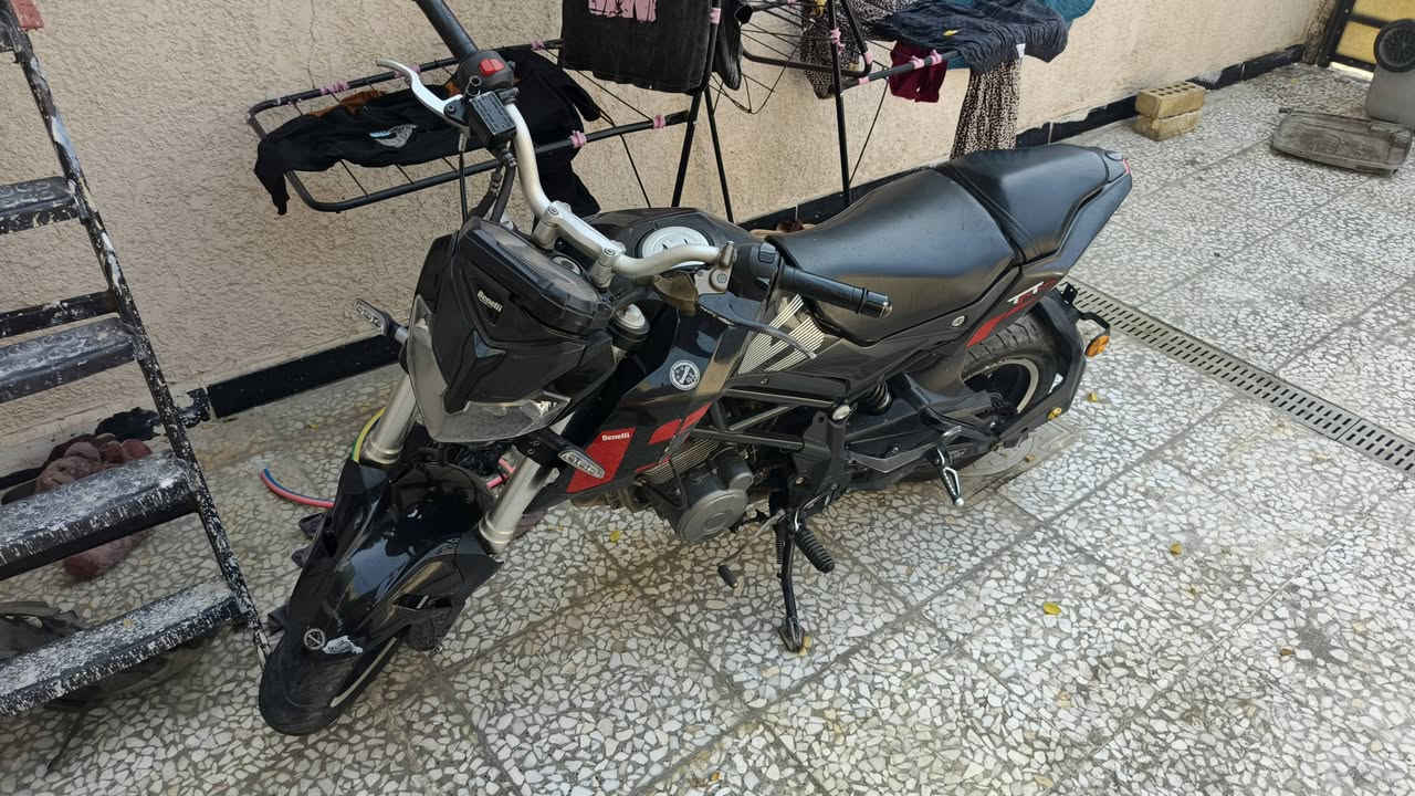 دراجه بنلي موديل ٢٠٢٢
مكفول عام الدرجه 
مكان بغداد رصافة
 اتصال على الرقم
   ***********
