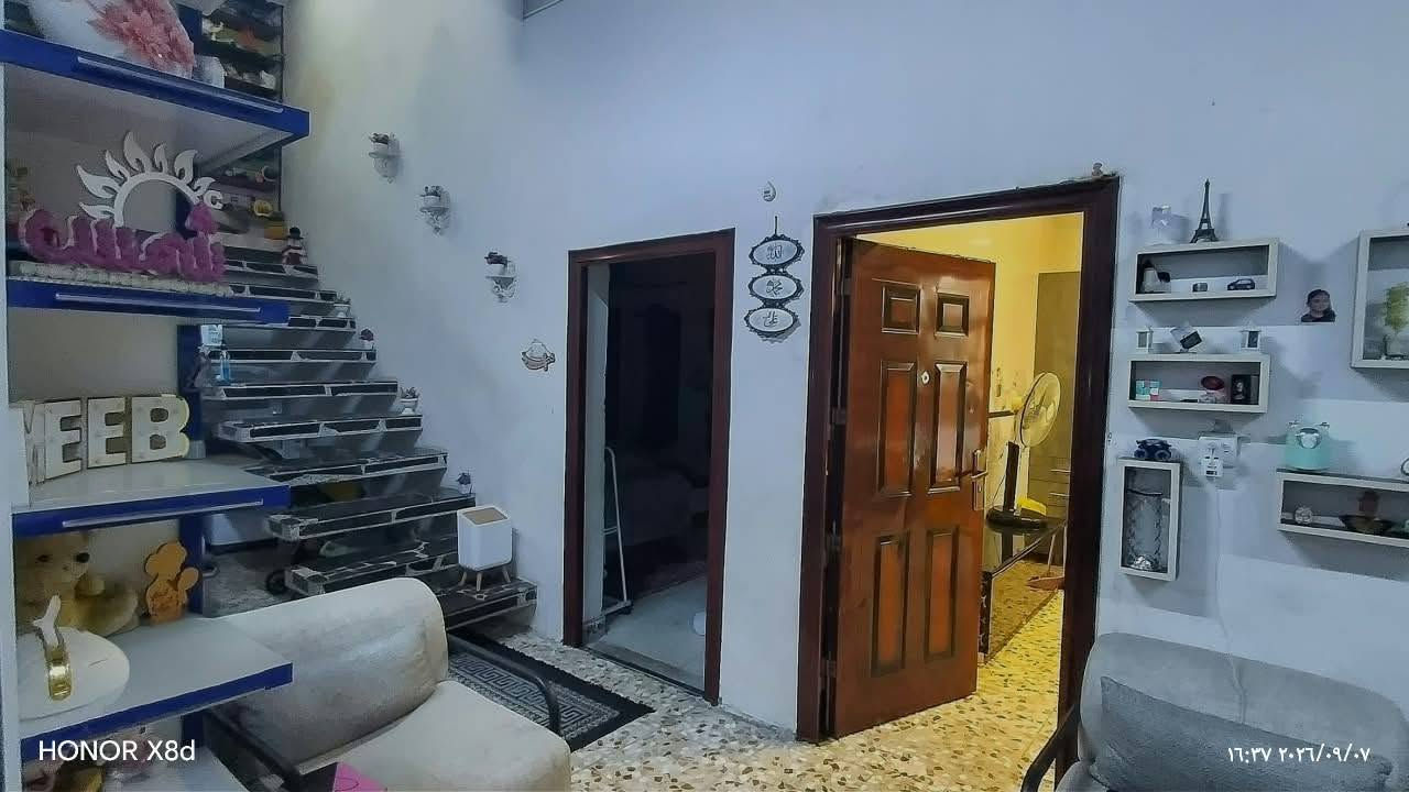 بيت للبيع
 العنوان كوفة علوة الفحل قرب مدرسة التألق الاهليه يم الجملون مساحة البيت 255 متر  السعر 55 وبي مجال  كاشي او سقف ثانوي  الصحيات  والمطبخ والمدخل كلهن سراميك صاله وغرفة ومطبخ 

@إشارة

نص مكتوب في الصور:
- GreenLife حصى المراره, علاج العقم لكلا الزوجين, علاج القولون
- كربلاء.مسويه.بيكم
- *********** 09 *********** & 0781116
- وكيل ديلي
- راسل بايد *********** , منتج الاصلي لعلاج تفتيت الحصي والز
- HONOR X8d 16:37 2026/09/07
- HONOR X8d 16:37 ٢٠٢٦/٠٩/٠٧
- HONOR X8d 16:35 2026/09/07
