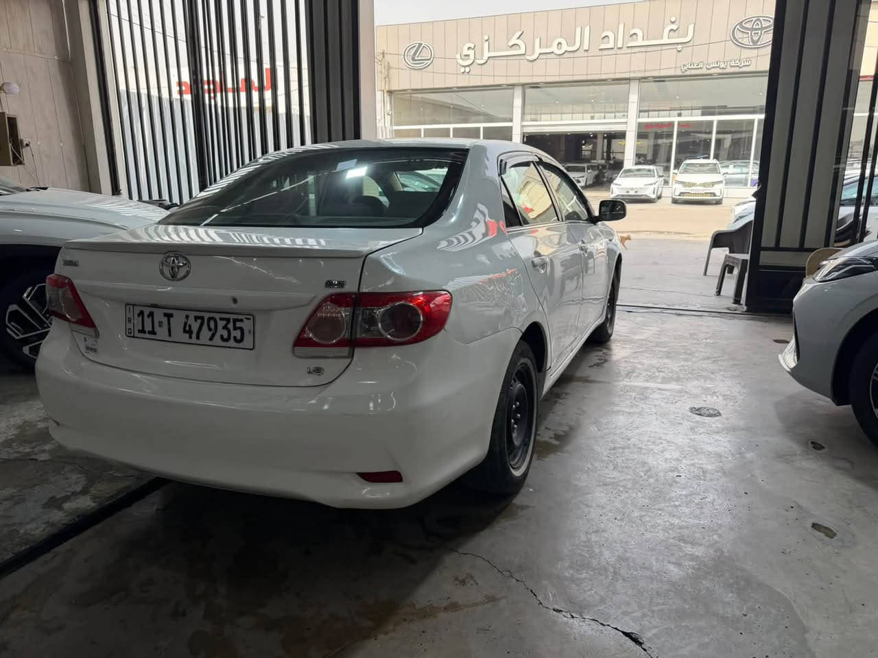 كورولا خليجي • ٢٠١١ • رقم بغداد