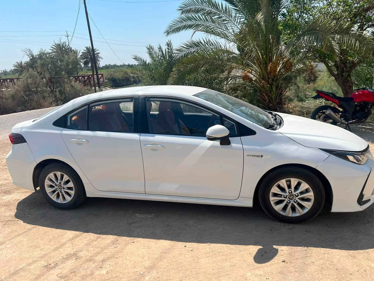 كورلا هايبرد خليجي 24فول مواصفات ماعدا الفتحه بصمه تحكمات مثبت سرعه حساسات قياده ذاتيه ماشيه 27الف رقم بغداد حره تحويل ثاني يوم سنويه بسمي السعر130 مكان السياره ذي قار ***********
