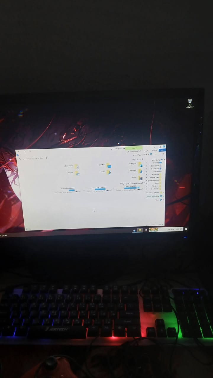 سيت أب قيمنق • رايزن 3500X • RX580 8GB