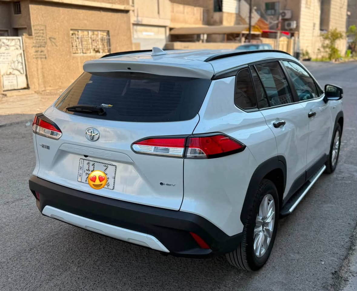 سلام عليكم كورولا كروس هايبرد 2024  رقم بغداد جديد باسمي مكفولة من الصبغ والتبديل والبارد ماشية 7 الف
مواصفات 
بصمة ،6 ايرباك ، بروجكتر 
  شاشة، كامرة خلفية، تبريد شاشة
 هندبريك كهرباء ،أنظمة قيادة ،نظام EV  
تحديد مسار، رادار امامي ،عداد دجتل 
تحكم ستيرن جهتين ،مثبت سرعة
 اشاير بالمري ،ويل كب 
بدون سلايد روف قمارة حديد

مكاني بغداد للاستفسار ***********
