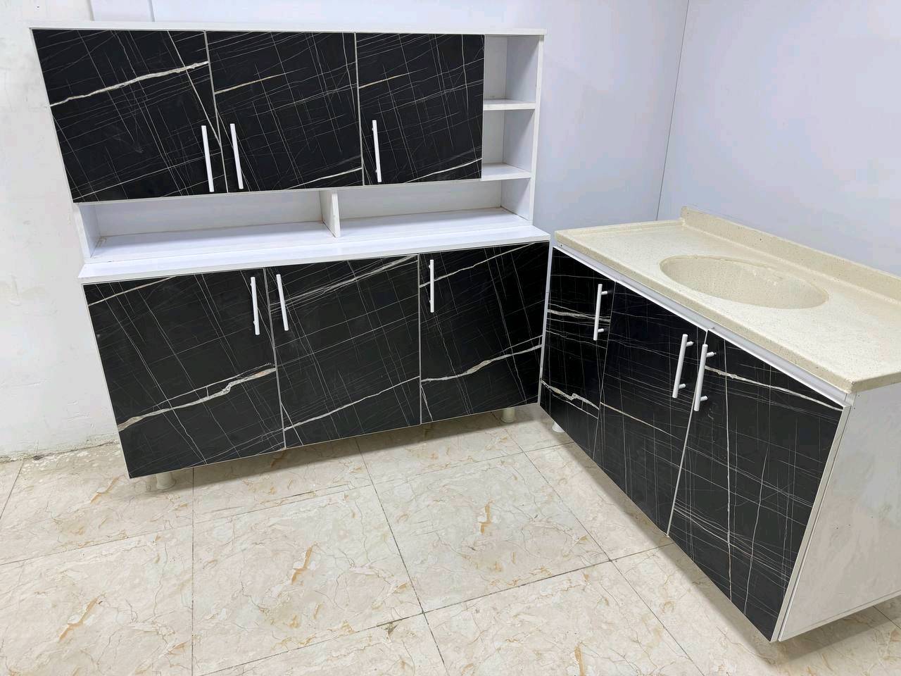 كاونتر قياس متر ونص  ارضي وملحق وسنك  متر و20 مرمر 

السعر عل خاص  ❤️🌹

التوصيل //
بغداد مركز وأطراف 
كربلاء بابل نجف ديوانيه رمادي فلوجه (10) الاف 

ديالى واسط ناصريه عماره سماوه صلاح الدين (25) الف ( مركز + اطراف 👉🏻)

البصره داخل + اطراف (30) الف