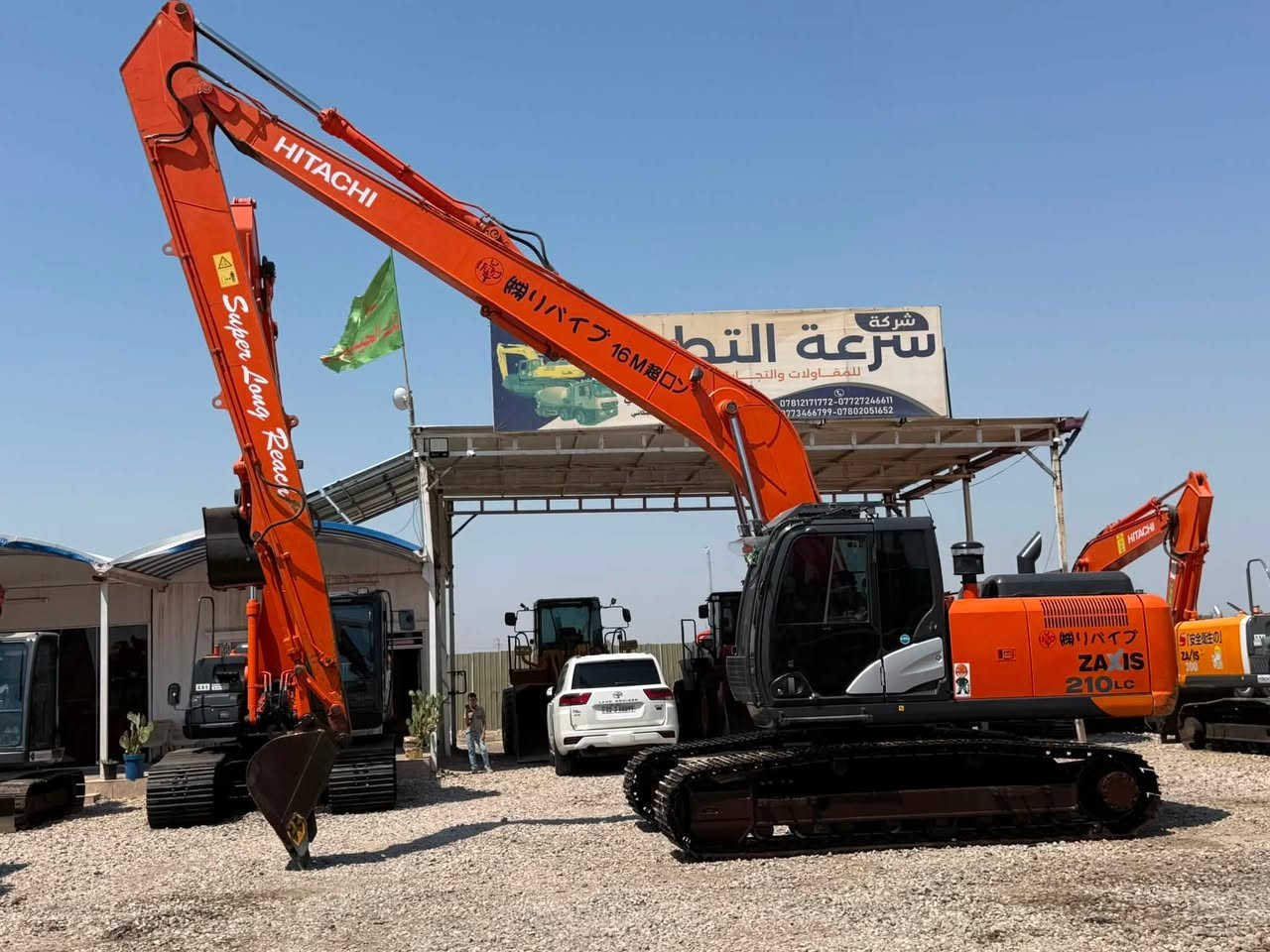بســم الله الرحمن الرحيــــم 
متوفر لدى شركه سرعه التطور للتجاره الاليات لثقيله 
حفاره هيتاشي للبيع  بي فايف ZAXIS-B5-200_2017
 فقط لعشاق النظيف والمتميز 💎
كفاله عامه وارد اليابان 🇯🇵 ✅ 
ذراع طويل بلادي 16 متر اصلي  
موديل 2016 
محرك  ازوزه    دبل مضخه
 العنوان محافظه  بابل -ناحيه الشوملي
وقت الاتصال  الساعه 8 صباحاً الى الساعه 6 عصرا 📵
#اللاستفسار***********  انمار جليل الخيكاني 
رقم تسلسل الاليه 5076

