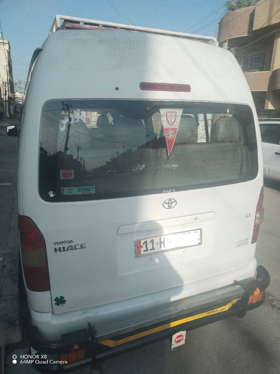 السلام عليكم
سيارة جنبي ٢٠١٤ رقم بغداد انكليزي سنوية ٢٠٣١ مكانها بغداد السعر ١٣٠ ورقة وبيها مجال للطيبين .. للإستفسار الاتصال على الرقم ***********

نص مكتوب في الصور:
- O HONOR X8
- 64MP Quad Camera
- HONOR X8 64MP Quad Camera
- HONOR X8