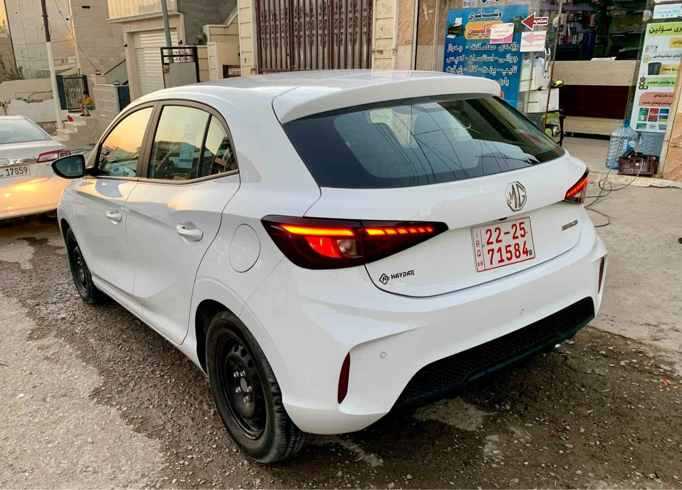 Mg3 2026 🉐
🔥ئێمجی 3 - ٣ ڕۆژە کاتی شکاوە -٦ ساڵ زەمانی شەریکە- نوقتەی نیە سۆنەر کراوە -تەنها 100 کم ڕۆشتووە - گاعی کەپ و جانتای شەریکەی کەپسە 
✅مەکینە دەبڵ کەمشەفت و تاحونە مەرغوب - دوو مۆدی لێخوڕین -سوکان ڤۆلیۆم- تحکوم- شاشە - کامێرە - حاسە -لید - ئاوێنە ئیشارە-ئاوێنە کارەبا-ئۆتۆ لایت- بلاجکتۆر-ABS- تراکشن کۆنترۆڵ
🕹️شوێن / سلێمانی 
نرخ/ 101 🔒🔒 
📲*********** 
⛔️تکایە بۆ معامەلە تەلەفون مەکە سوپاس 🫡 السليمانية, العراق
