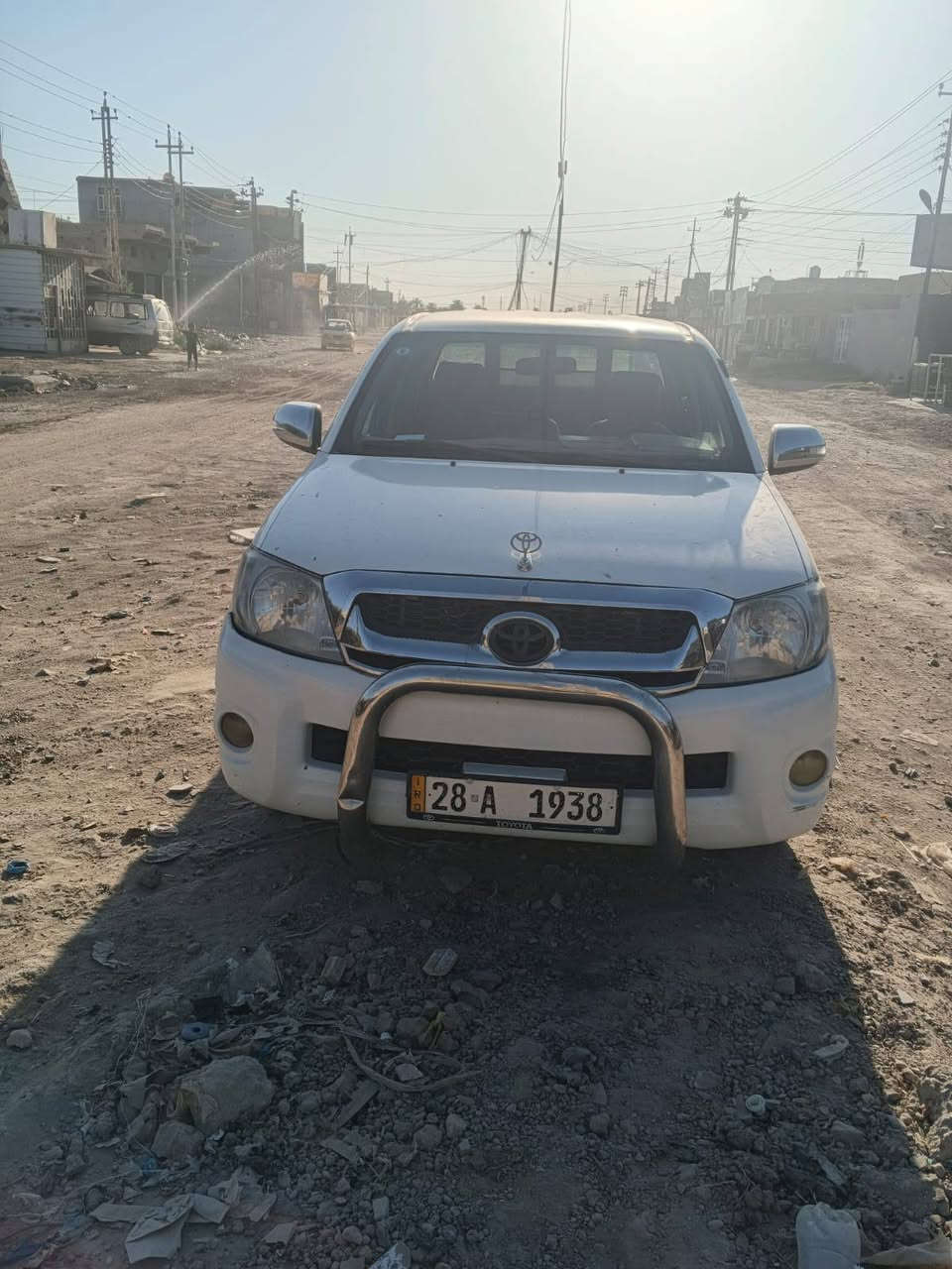 السلام عليكم هيلوكس البيع السعر115ورقه وبيها مجال بغداد ابو غريب***********
