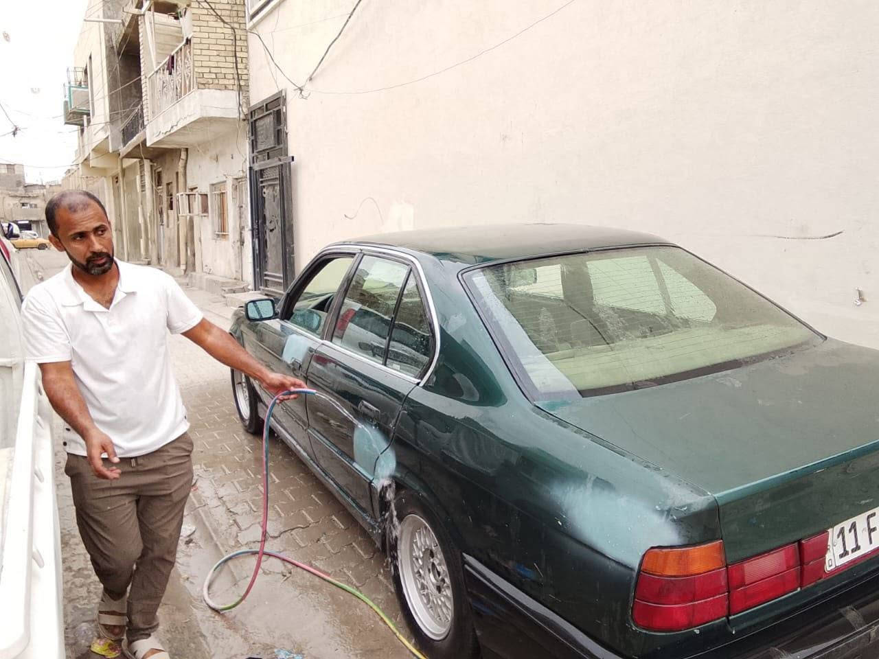 بي ام 525 • موديل ٩١ • رقم بغداد