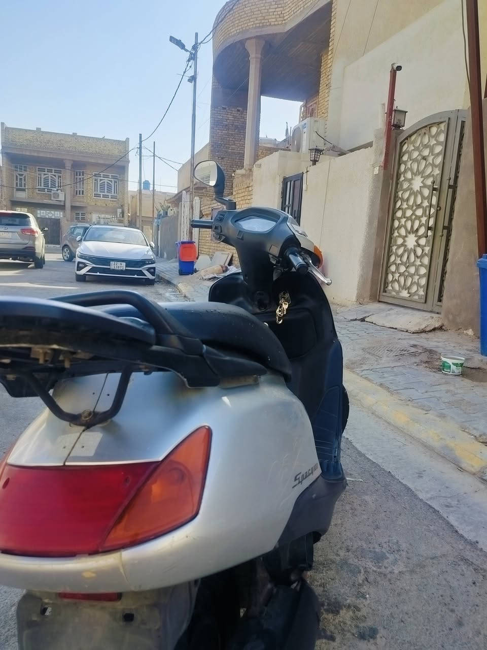 سلام عليكم  هاي دراجه للبيع ما مفتوحه عنواني بالطشاش سعرها 650 هذا الرقم*********** ❤❤
