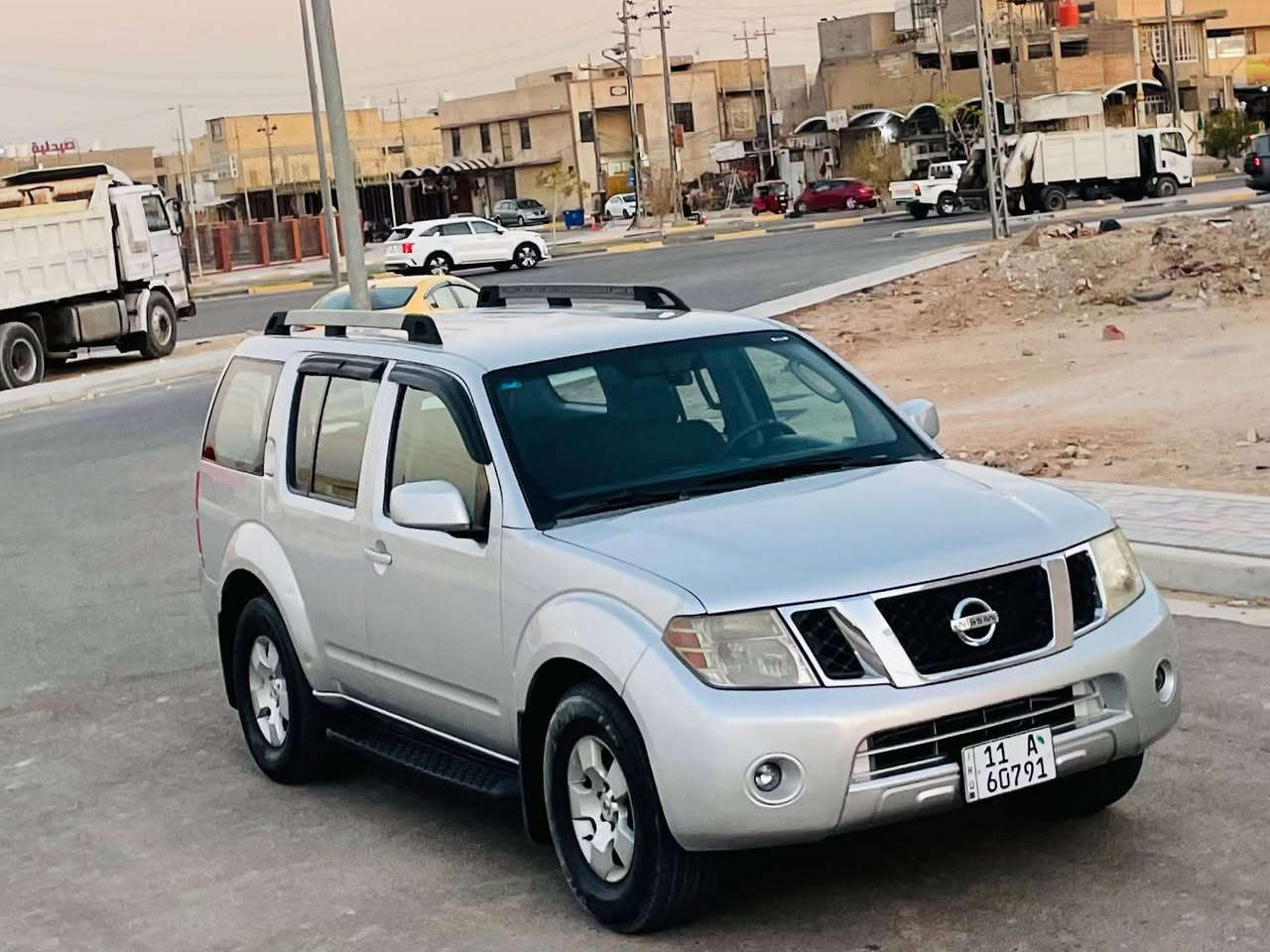سلام عليكم للبيع نيسان باتفندر موديل 2009 السعر 92 وبي مجال سونار مرفوق بلمنشور V6 سبعه راكب تحكم ستيرن جهتين تخم تاير حداديه جاهزه تبريد ثلج رقم بغداد دولي سنويه لـ28 تحويل مباشر للستفسار ***********
