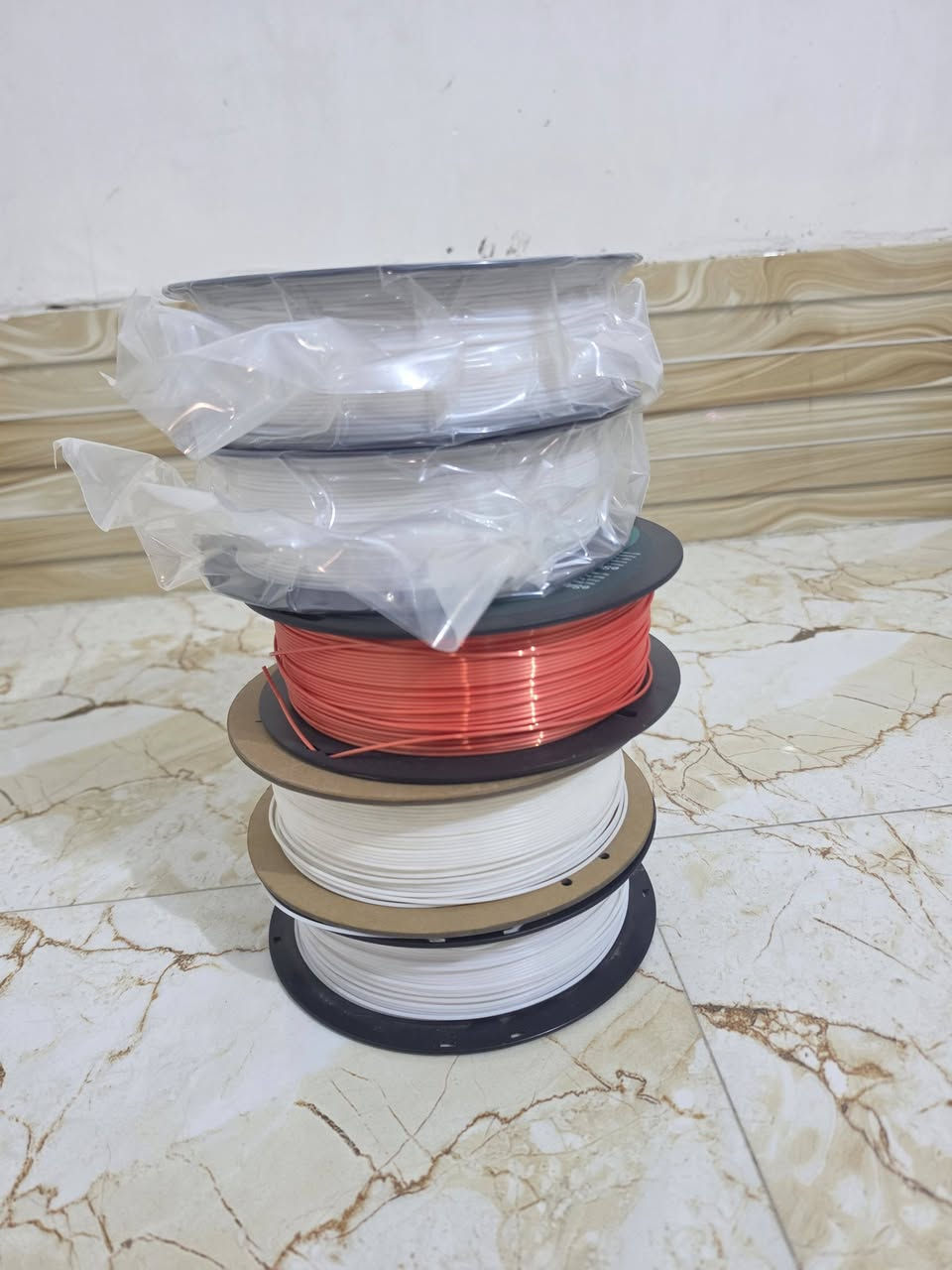 فلمنت • بكرتين جديدتين • ٣ بكرات مستخدمة