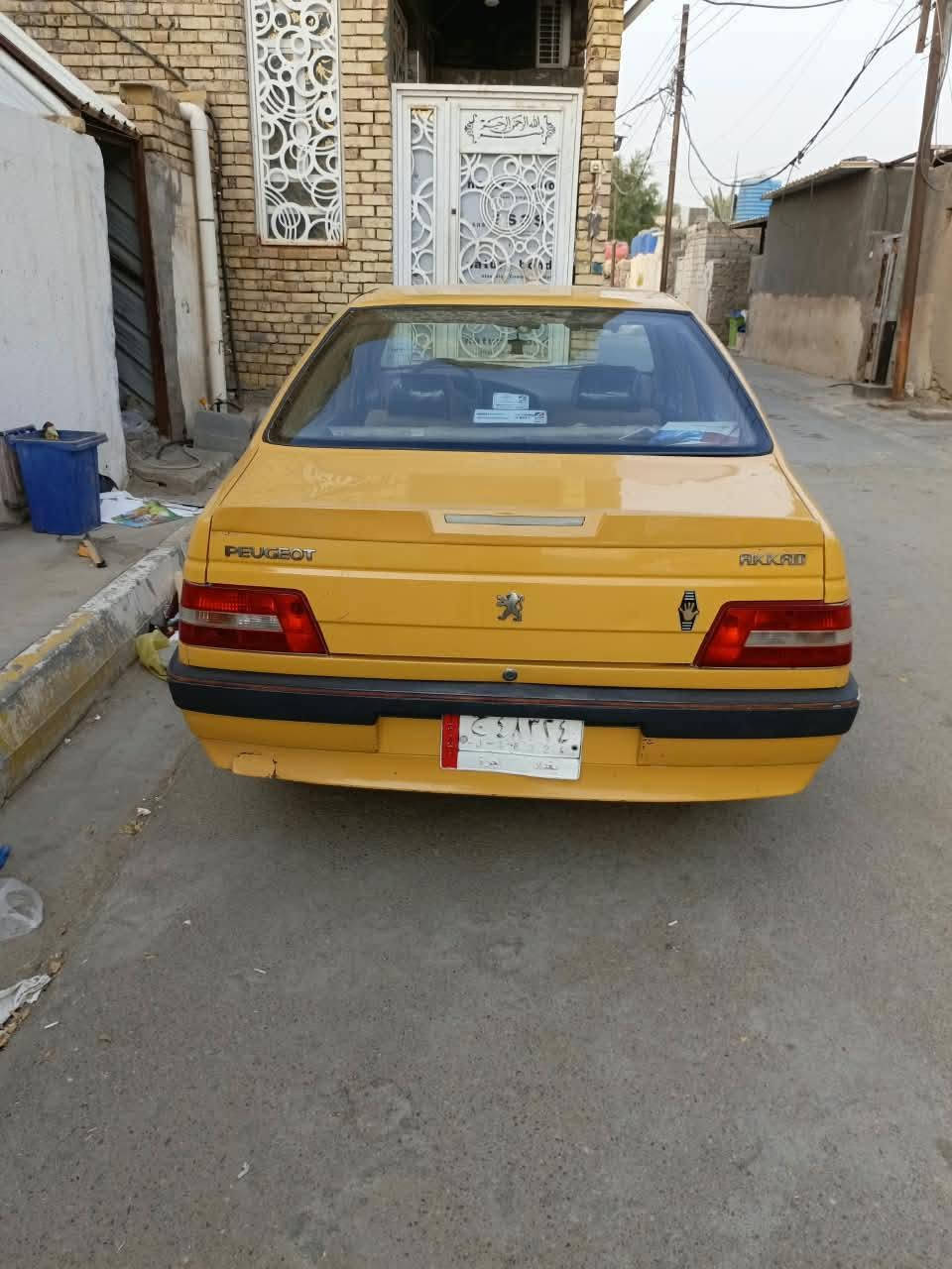 بيجو 405 • ٢٠١٦ • رقم بغداد