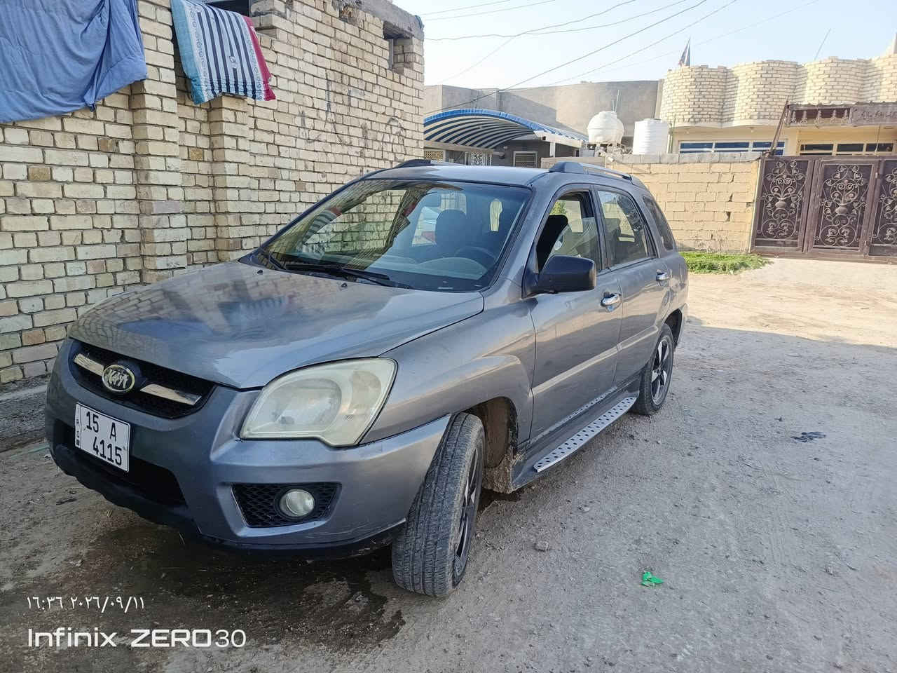 سلام عليكم كية سبورتج 2009البيع أو مراوس سيارات بيهة صفحة مصبوغ عام تخم تاير جديد رقم  انبار  السعر 65 ***********
