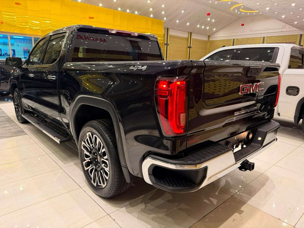 MARHABA CARS ERBIL
——————————
BRAND : GMC SIERRA 
CLASS : SLT
ENGINE : V8 - 5.3L - 4x4
STATUE : 1 PART PAINT ١ قطعة صبغ
YEAR : 2026
PRICE : $
COUNTER : 11,000 MILE
IMPORTING : وارد امريكي
ADRESS : Erbil , أربيل شارع ١٠٠م صف دائرة گمرگ
FOR IFORMATION CALL US :
MARHABA CARS 
 📞 : ***********
