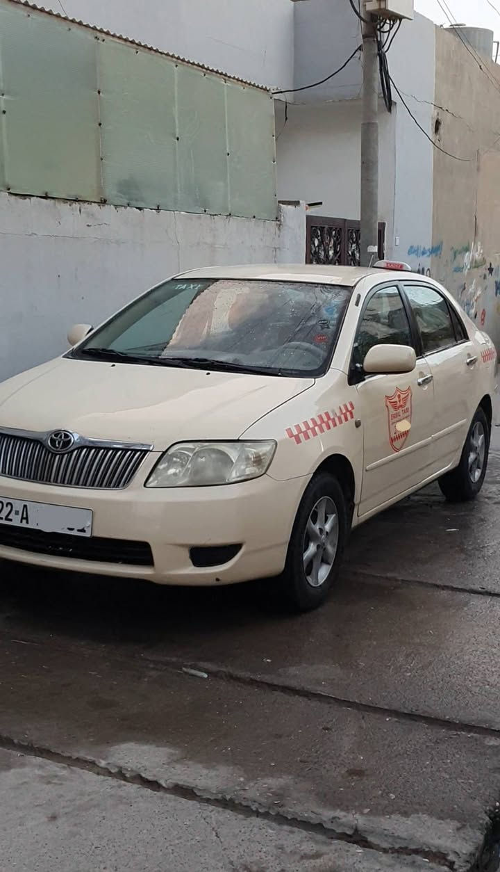 تەکسی کرۆلا 2005 ناوزەرد گێر عادی مەکینە بچوک پشتی لێدانی هەیە  شوێن قوفلی گۆڕایە چوار تایەی تازەی لەبنە  گێر مەکینە تەبرید کارەبای بەناوکردن بەشەرت سەنەوی تا 2030   ژ.م *********** سفر حەفسەت و پەنجا حەفسەت و شێست و شەش سفڕ سێ چل و نۆ  لە هەولێرم 84معاملە
