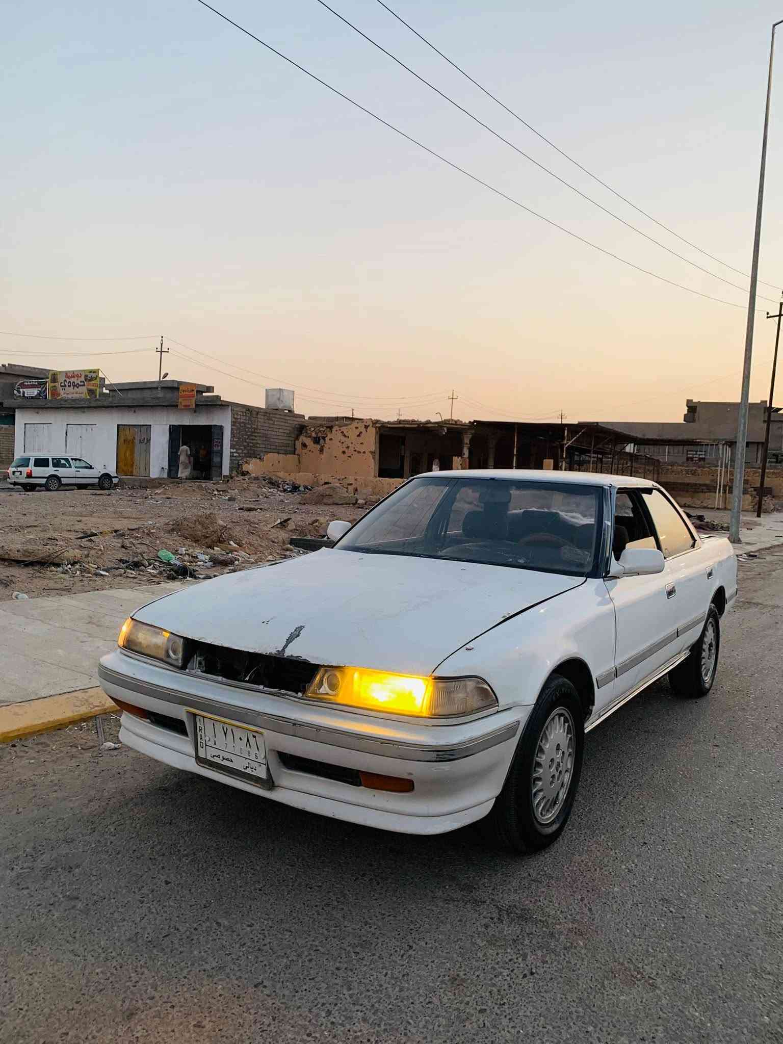 السلام عليكم مارك مسطره 
رقم ديالى
للبيع  سياره جديده 
موديل 89
محرك  ثنين ونص شرط 
كير شرط 
صدر تايرات كلهن جددد 
سياره حلى من صور 
تدفئه تبريد  نقص غاز
مسجل أربع سمعات 
لايت زنون عالي ناصي 
كهربائيات كله شغاله 
سياره جديده حيل 

السعر 31بيها مجال 
مكان السياره بيجي قريه المزرعه ***********

