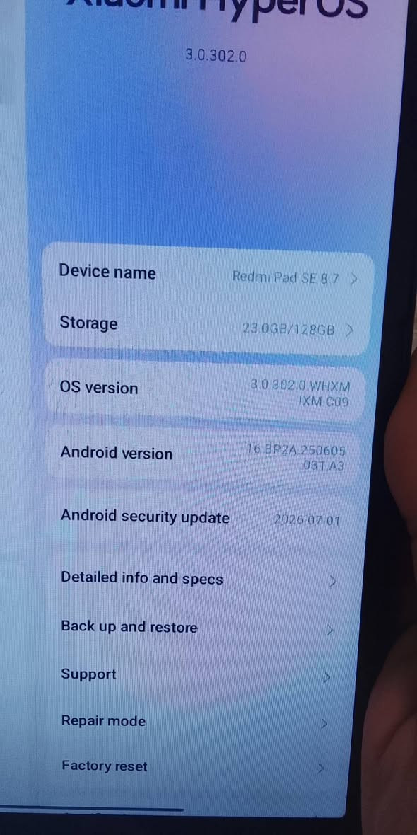 ريدمي باد SE 8.7 • ١٢٨جيجا • الزعفرانية
