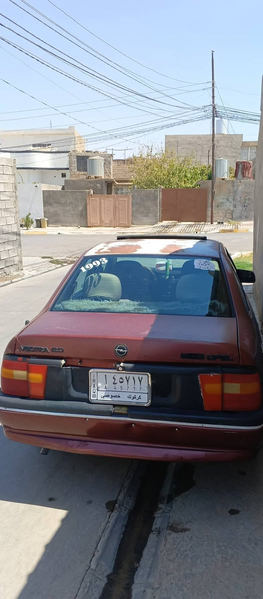 للبيع اوبل فكترا رقم كركرك  بالشرط كير وا محرك وا تحويل مكان طوز خورماتو سنوي لحد 2027 سعر38ورقه بي مجال قليل رقم موبايل ***********
