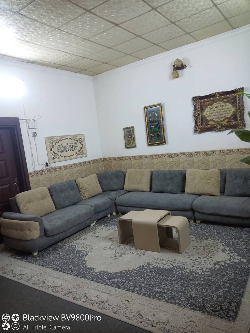 كورنر تركي مستعمل ١٦٠ الف
مستعجل على بيعته لان عندي سفر

***********

نص مكتوب في الصور:
- Blackview BV9800Pro AI Triple Camera