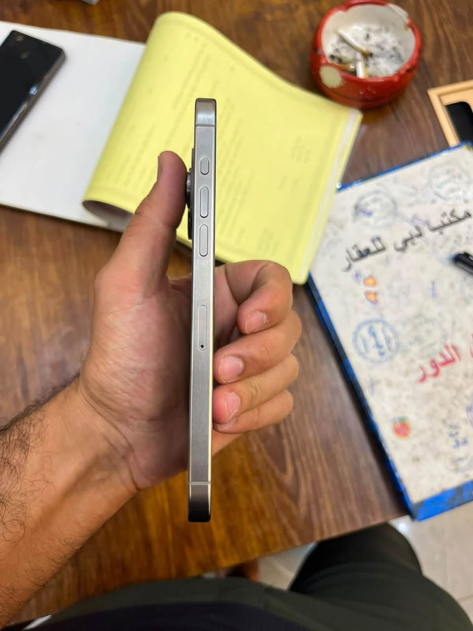ايفون 15 برو ماكس ضمان ماستر شرق اوسط
بطاريه 87 الجهاز ممفتوح وشخط مابي 
السعر مليون و50 
العنوان بغداد الحسينيه
***********
