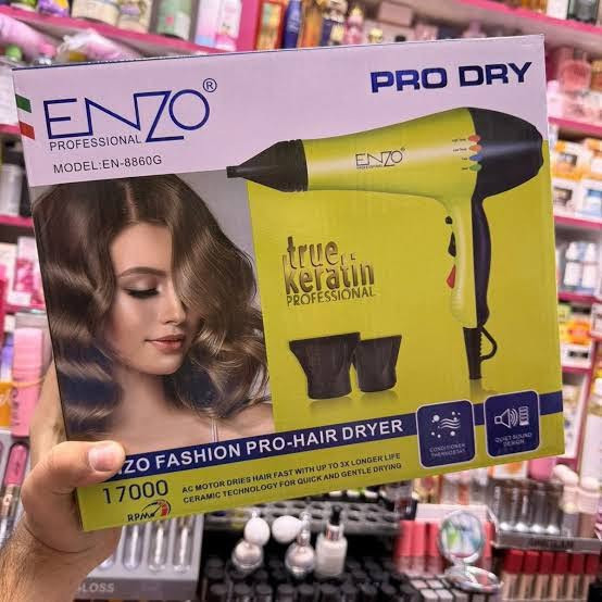 💨✨ شسوار ENZO 8860B الأصلي ✨💨
🔹 قوة عالية لتجفيف الشعر بسرعة وكفاءة
🔹 مناسب للشعر القصير والطويل
🔹 مستويات حرارة وسرعات متعددة حسب الحاجة
🔹 تصميم أنيق ومريح للاستخدام لفترات طويلة
🔹 يساعد على تصفيف الشعر بسهولة
🔹 جودة ممتازة للاستخدام المنزلي والمهني
🚚 توصيل إلى جميع محافظات العراق
💰 السعر: 25,000 دينار عراقي فقط
📞 للطلب والاستفسار:
***********

