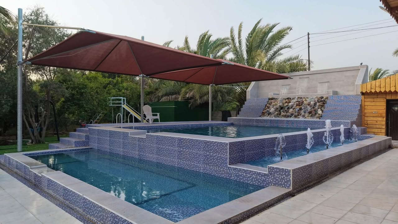 اهلا وسهلا 
للعوائل والشباب 
مزرعة بيت الطيب ترحب بكم 
اجواء الصيف بس يمنا ممتعا 

العنوان قضاء بلد 

يتوفر جميع الخدمات 
مساحة المزرعة 4 دونم 

موثقة بتطبيق اجرلي 

نستقبل الاعياد الميلاد والمناسبات

يرجى الحجز من داخل التطبيق او الاتصال على الارقام التالية

***********
***********
لانملك صفحة اخر ولا نتعامل مع المندوبين
