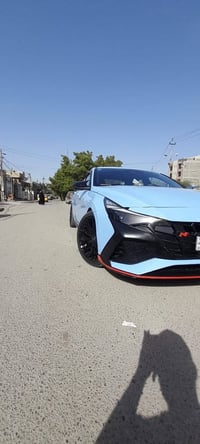 النترا N لون سمائي مميز للبيع فقط  موديل 2022  كير اوتو 8 نمر  مكينه ا...